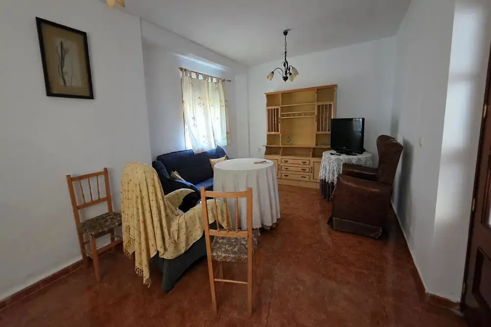 Foto de referencia. El salón de referencia y una propuesta de decoración