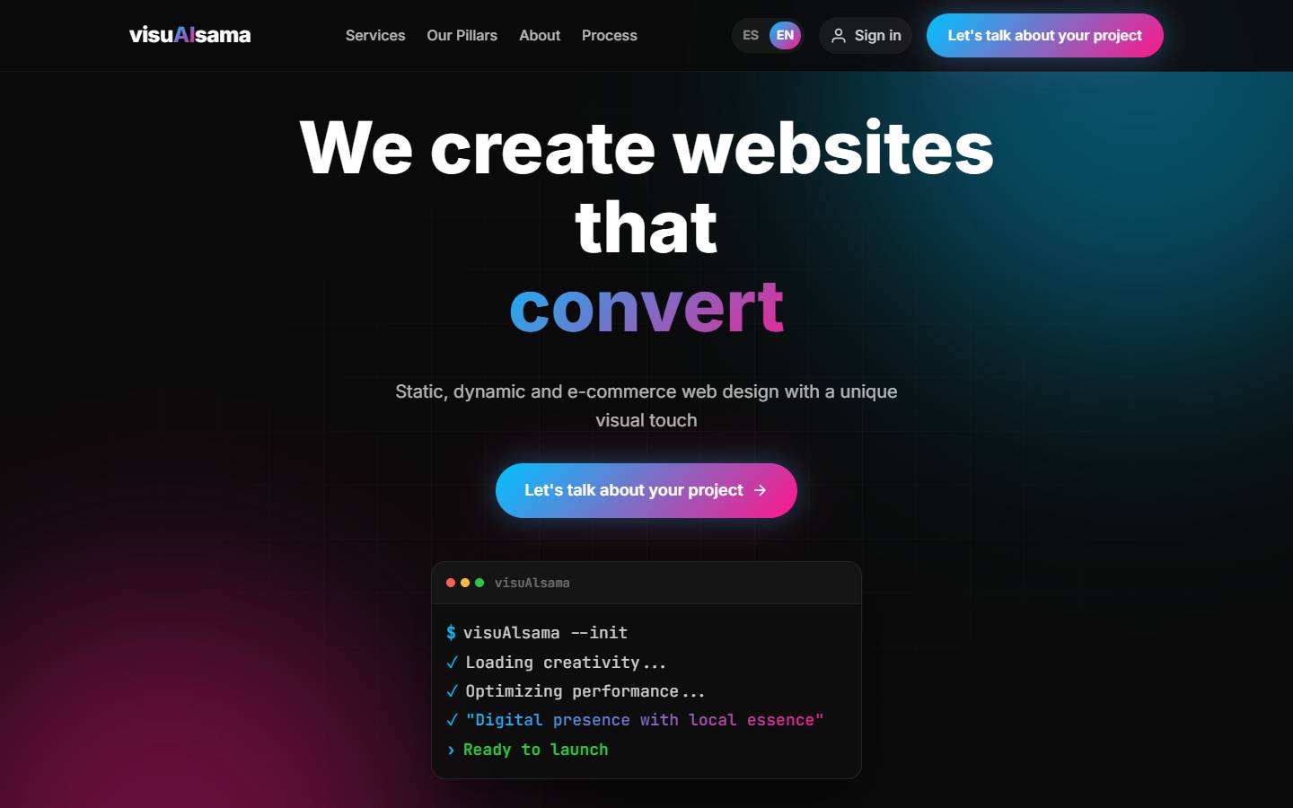 visuAlsama website